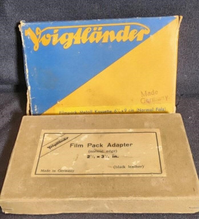 Voightlander film pack adapters