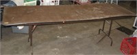 30 x 8FT Folding Table As Is