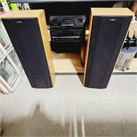 Pioneer Stereo System & Fisher Speakers
