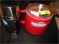 Mini ice cream mixer and thermos