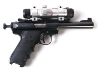 Ruger Mark III Target, .22LR, with Scope