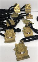 Group of guard medals