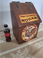 Red Rooster sugar bin