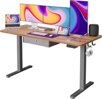 FEZIBO Standing Desk with Drawer, 63 x 24 Inches