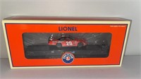 Lionel train - Tony Stewart flat car with stock