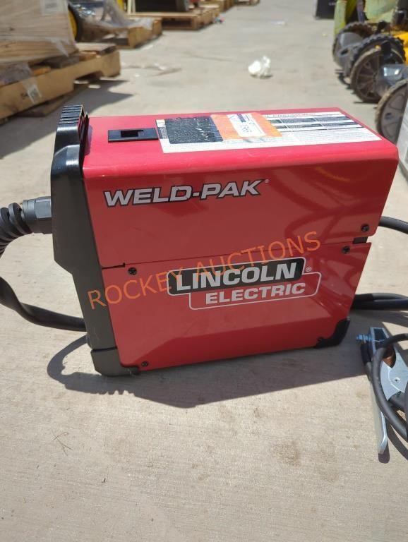 Lincoln electric weld pak