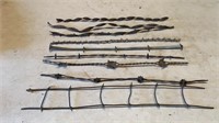 Vintage Pieces of Barbed Wire