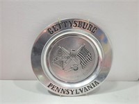 Gettysburg Pewter Collectors Plate