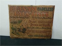 19 x 15 in Putnam fadeless dyes and tints vintage