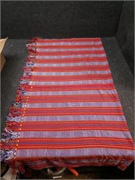 Handmade tablecloth, shawl? 57" x 57"