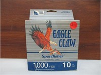 Eagle Claw Fishing Line - 10 lb .  1000 yds
