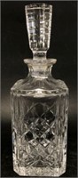 Tiffany & Co Crystal Decanter with Tall Stopper