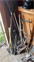 Corner lot of yard Tools