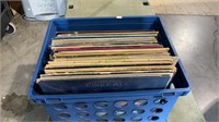 Nice box lot of record albums - 51 albums,