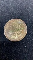 Coin - 1882 Morgan silver dollar in