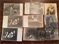 Photo postcards stamped 1908
