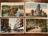 Old Colorized picture postcards