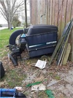 Craftsman leaf vac. Dows have flat tire and has