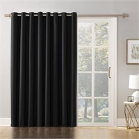 C974  Mainstays Sliding Glass Door Curtain 100 x