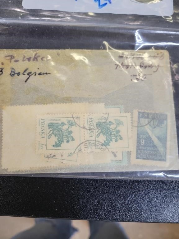 Vintage foreign stamps