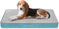 Orthopedic Dog Bed  29x18x3 inch  Grey