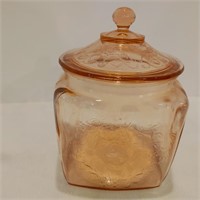 Glass Biscuit Jar