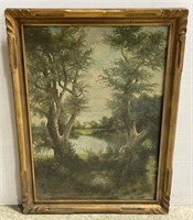 (JL) F.Loose Forest Oil Painting on Canvas 16