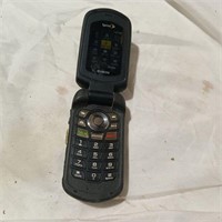 Kyocera Sprint DuraXT E4277 Black 3G Flip Phone