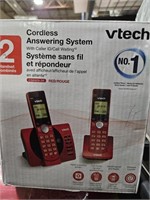 VTech DECT 6.0 Dual Handset Cordless Phones with