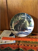 A new leash on life decorative plate