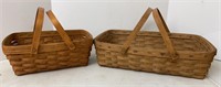 Longaberger Small & Medium Gathering Baskets