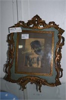 Framed Portrait Of Franell West Shands, Garvin Dug