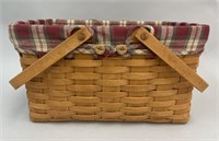 Large Market Basket With Liner - Longaberger