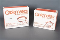 NIB Cookmates by Corning - Skillet & Saucepan