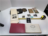 Vtg Items, Local Cookbook, B&W Photos