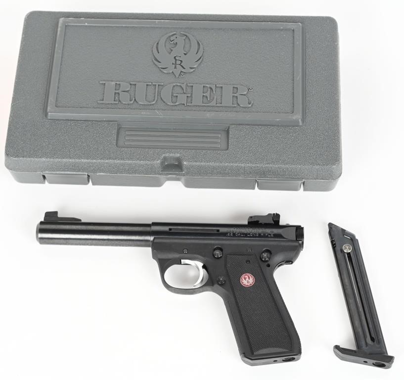 RUGER 22/45 MK III SEMI AUTO PISTOL WITH CASE