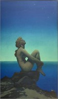 Maxfield Parrish "Stars" Print.