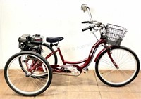 Schwinn Meridian Gas Powered Adult Trike Tricycle