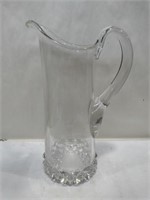 Vintage 12-in water pitcher
