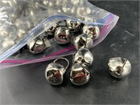 Bag of bear bells, 50 count with a large number of