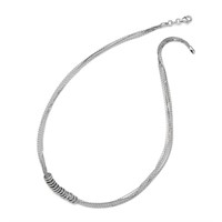 Sterling Silver  Multi-Strand Necklace