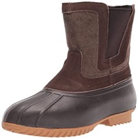 Propet Women's Insley Snow Boot, Brown, 10