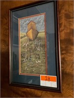 Beth Cummings: Noah’s Ark Framed Artwork