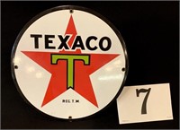 Texaco Metal Sign, 12"