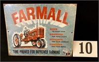 Farmall Sign, 16" x 12.5"