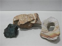 Stones & Petrified Items Largest 9"x 6"x 4"