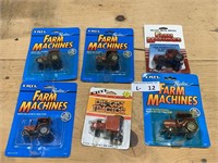 (6) Toy Tractors ERTL 1/64