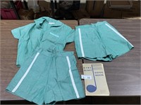 Vintage Girl Scout Uniform & Song Book