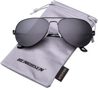 New - HENGOSEN Polarized Aviator Sunglasses for