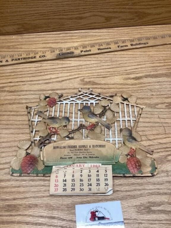 Vintage calender made in Germany